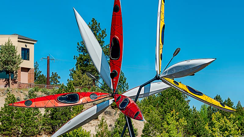 ESCULTURAS DE KAYAK
