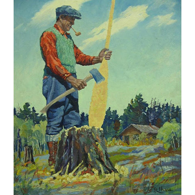 Paddle Art: S.C. Shaw – THE PADDLE MAKER
