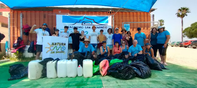 1M2 CONTRA LA BASURALEZA en la CASA DE LAS TINAJAS DE LA SALINA SANTA EMILIA