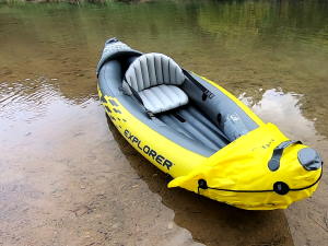 PRUEBA DE MI INTEX KAYAK EXPLORER K2