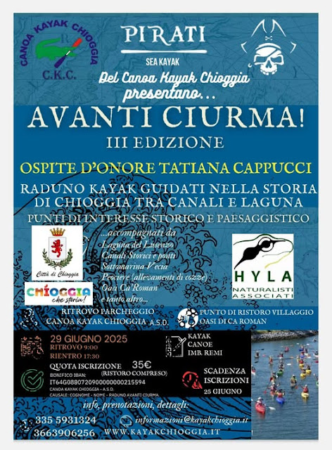 Avanti Ciurma 2025 – raduno e corso a Chioggia