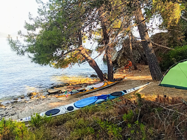 Primo giorno in kayak