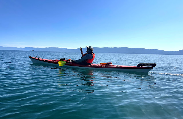 And now we paddle off into the sunset….