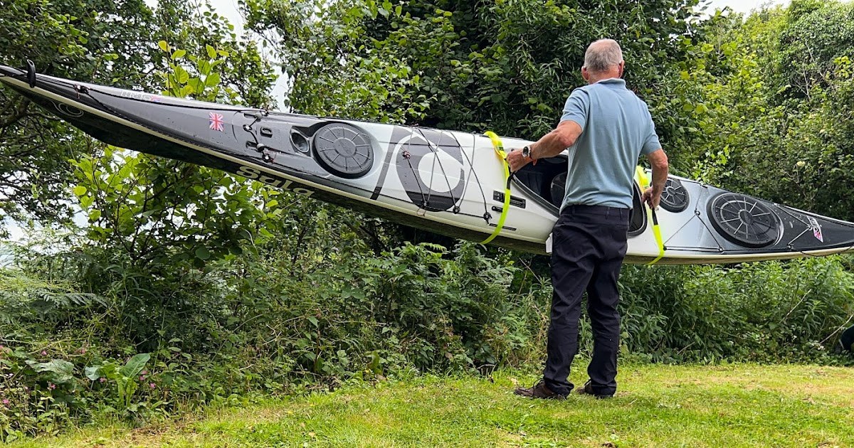 KCS lifting straps for kayaks test and review.