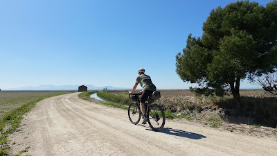 Valencia to Alicante gravel bike packing during Fallas fire fiesta