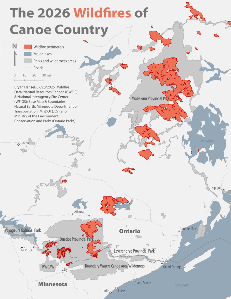 The 2026 Wildfires of Canoe Country