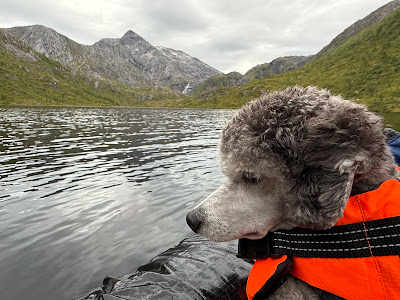 Første packraft-tur med lettmatrosen – overnattingstur