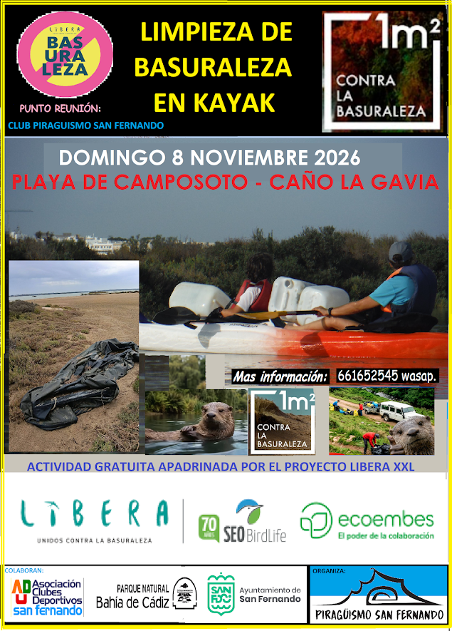1M2 CONTRA LA BASURALEZA EN LA PLAYA DE CAMPOSOTO
